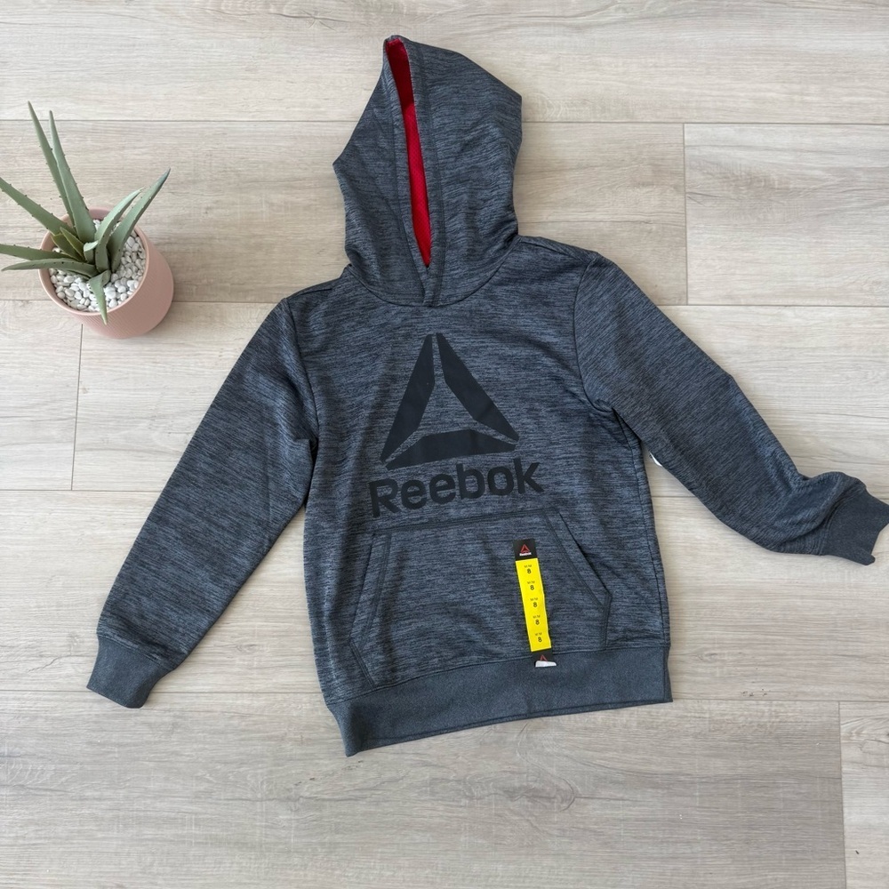 Reebok Boys size 8 hoodie NWT